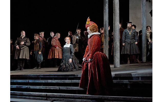 Опера Мария Стюарт на сцене Met