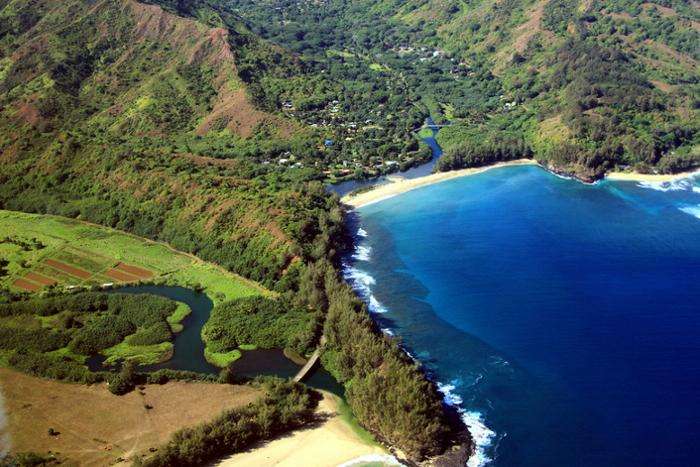 Вертолетная прогулка над островом Кауаи, часть 2.
