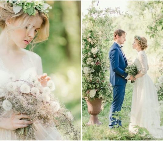 Лісова весілля: стилізована фотосесія