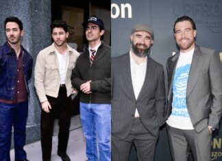 Брати Джонас дають Джейсону Келсі поради щодо роботи з братом Тревісом Келсом, і це передбачає «здорову кількість залякування»