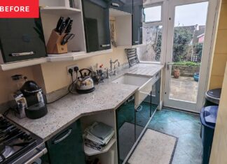 Impresionante transformación de la cocina: un cambio de imagen ecológico de bricolaje con un presupuesto limitado