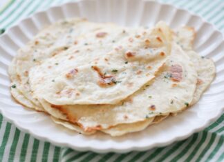 Легкі йогуртові коржі: Швидкий рецепт на сковороді