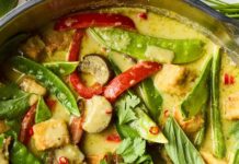 Швидкий та Ароматний Тайський Зелений Каррі: Рецепт за 30 Хвилин