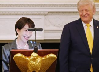 Японський лідер хвалить родину Трампа на вечері у Білому домі